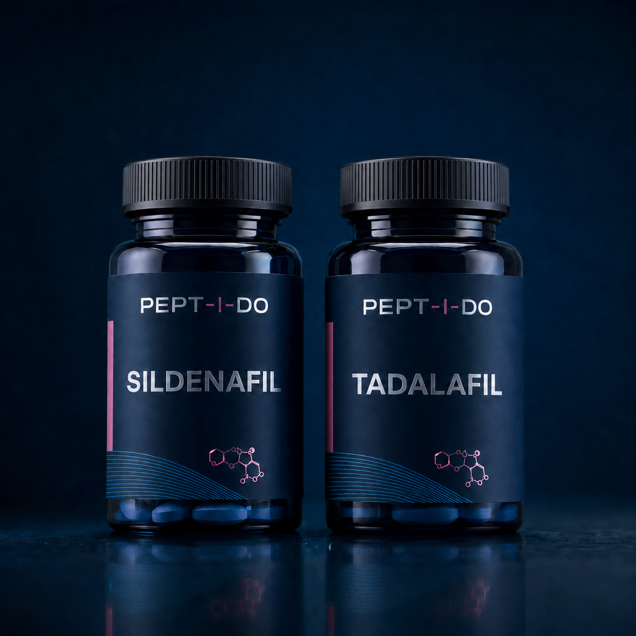 PEPT-I-DO Sildenafil + Tadalafil illustrative prescription packaging
